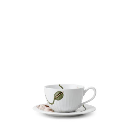 Hammershøi Poppy Teetasse mit Untertasse