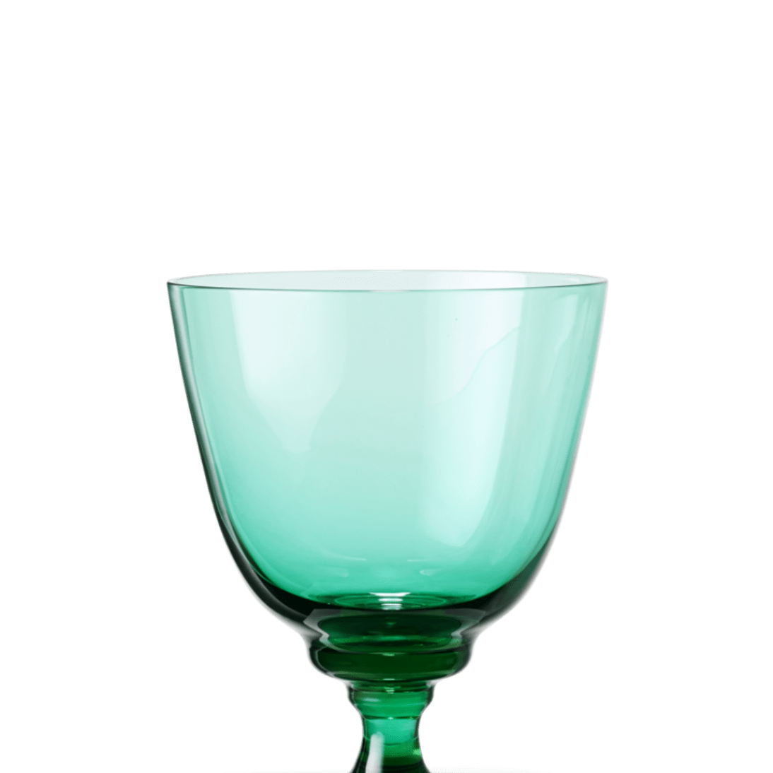 Flow Glas mit Fuss