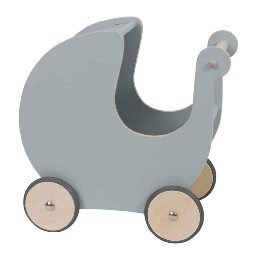 Puppenkinderwagen aus Holz