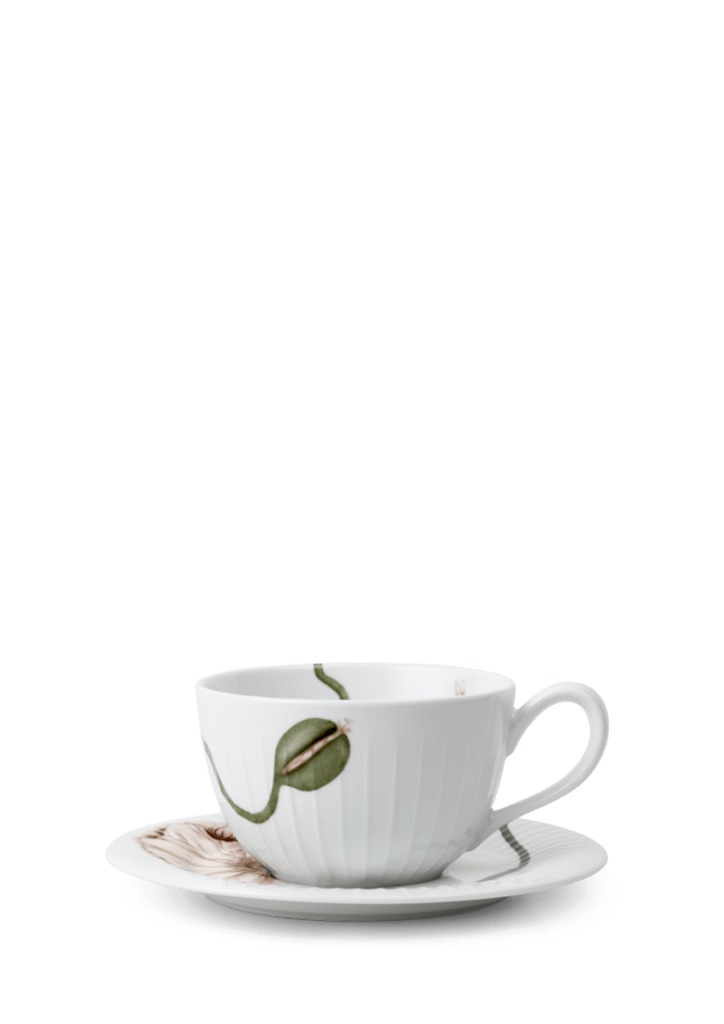 Hammershøi Poppy Teetasse mit Untertasse