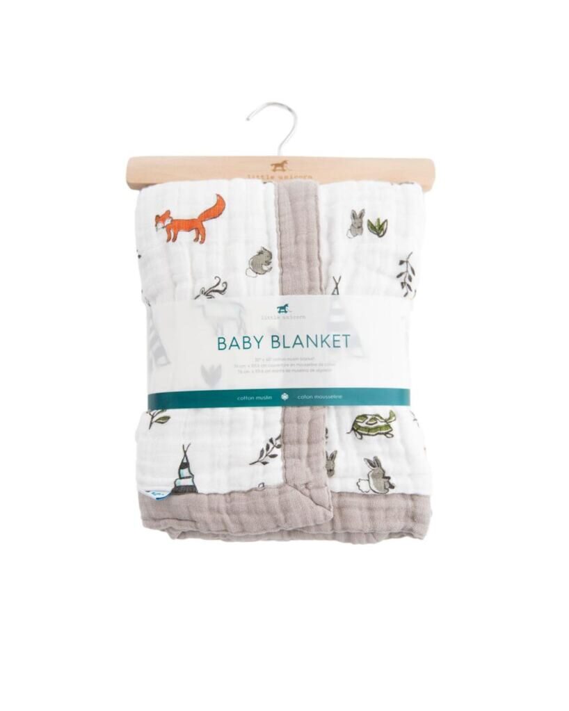 Baumwoll-Muslin Babydecke